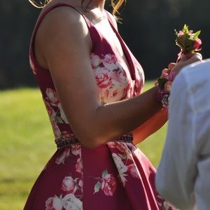 Sherri Hill 32321 Floral Print Short Dress